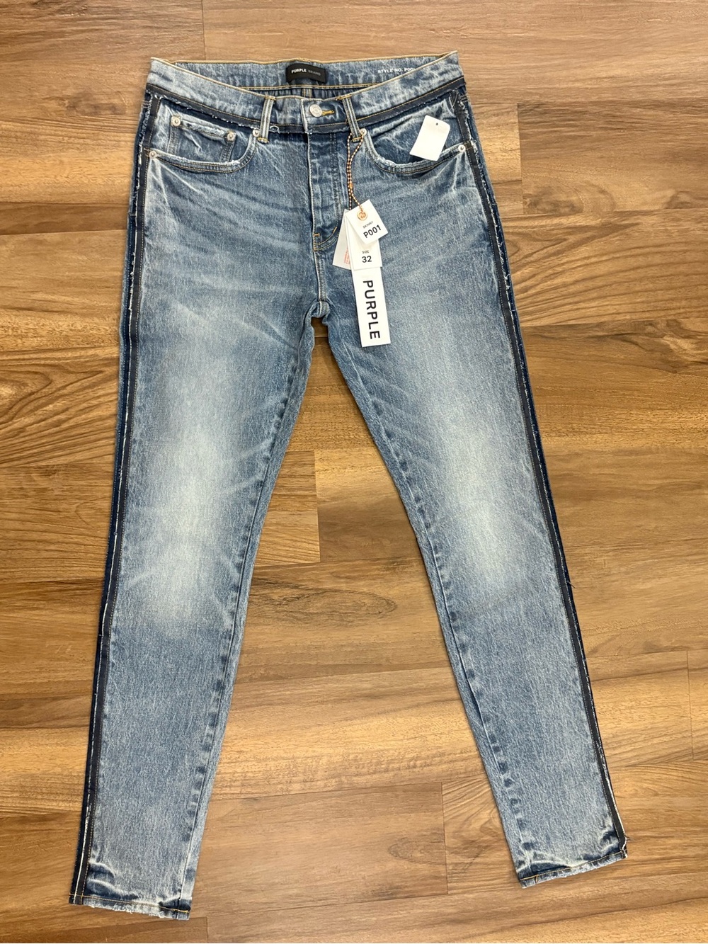 Purple Brand Light Blue Skinny Jeans - Slim Fit